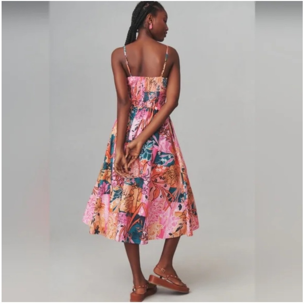 Hutch Sleeveless Drop-Waist Midi Dress Size Large NEW! New with tags! - Picture 2 of 12
